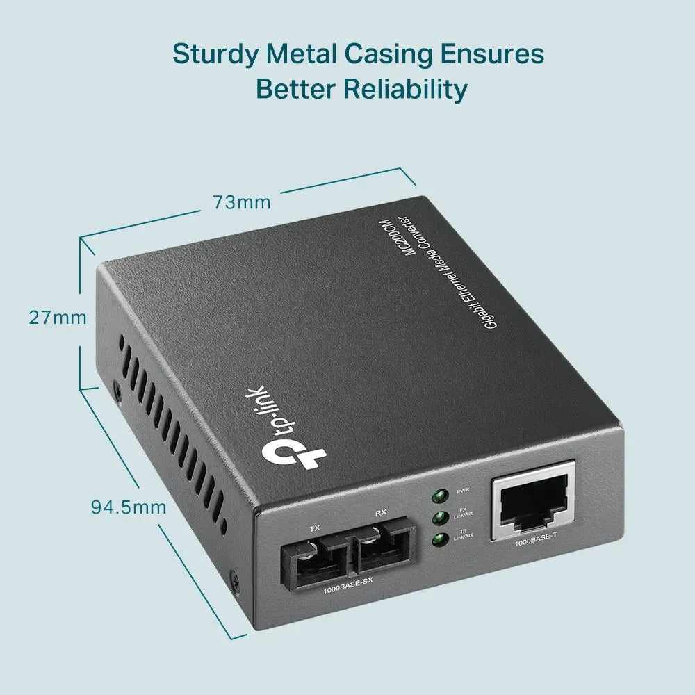 TP-Link MC200CM - Convertisseur de média Gigabit