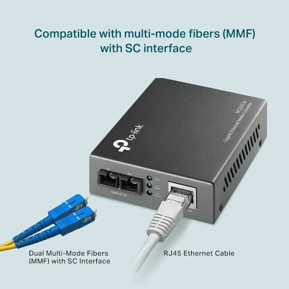 TP-Link MC200CM - Convertisseur de média Gigabit