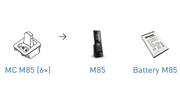 Snom MCM85 - Pack x6 bases de charge pour MC10