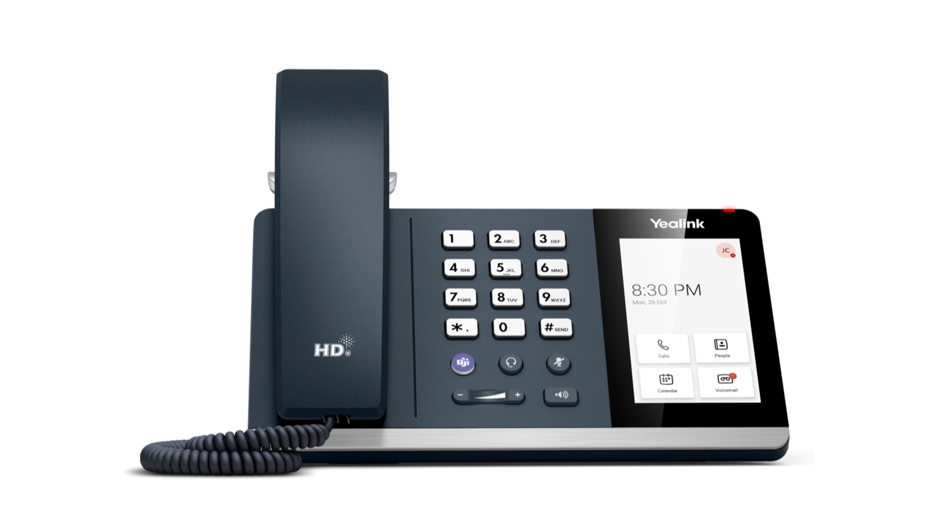 Yealink MP54E2-TEAMS - Poste IP SIP filaire certifie TEAMS, ecran tactile 4' / bluetooth, wifi et android 13