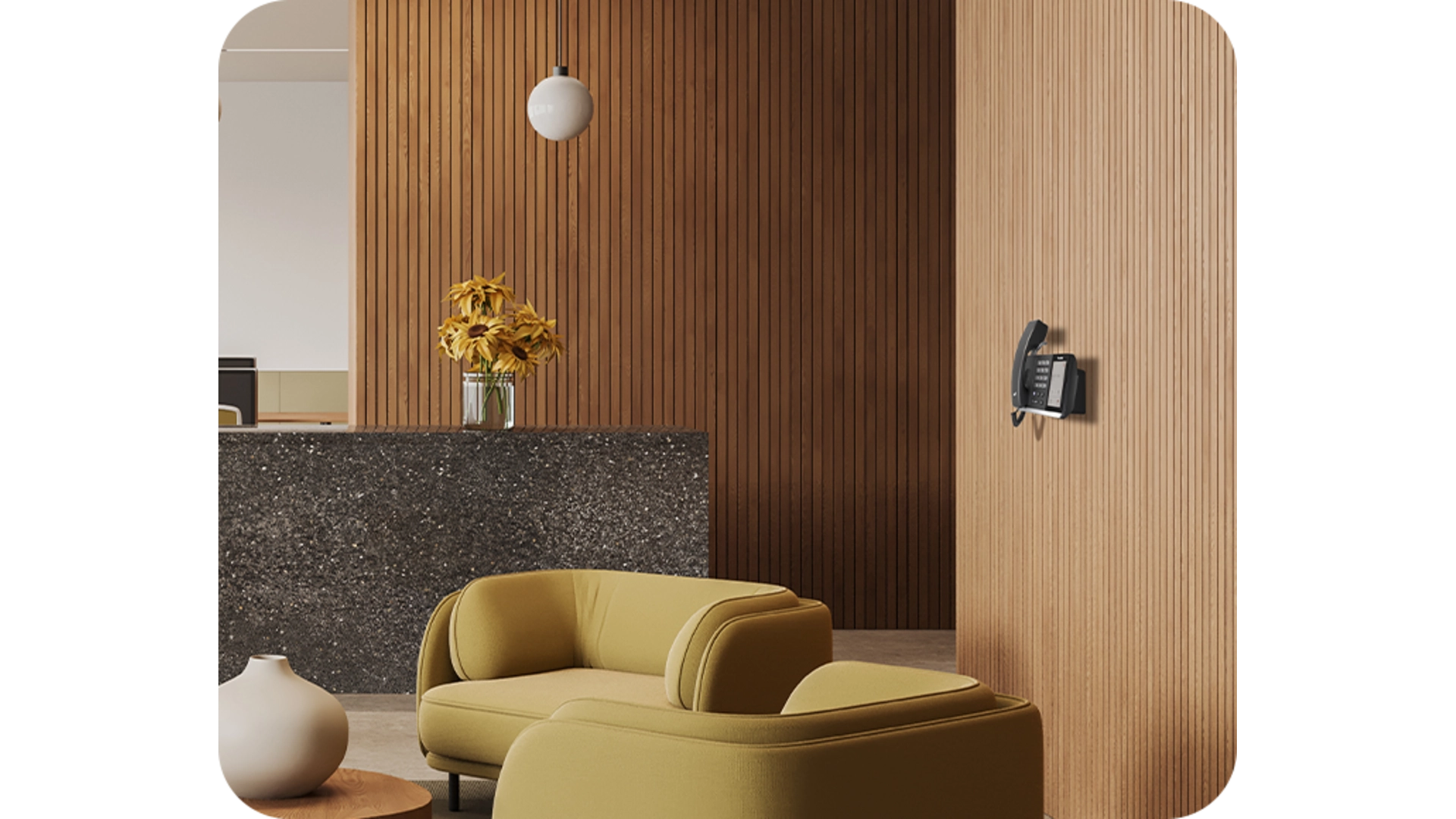 Yealink MP54E2-TEAMS - Poste IP SIP filaire certifie TEAMS, ecran tactile 4' / bluetooth, wifi et android 13