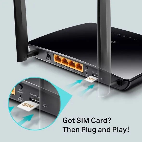 TP-Link MR400 - Routeur 4G WiFi AC1200 Mbps 3 ports LAN