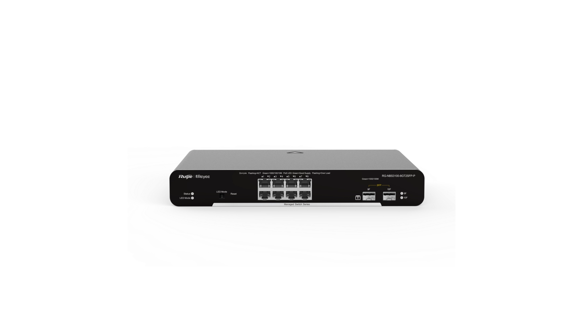 Reyee NBS3100-8GT2SFPP - Switch 8 ports PoE Gigabit L2 manageable