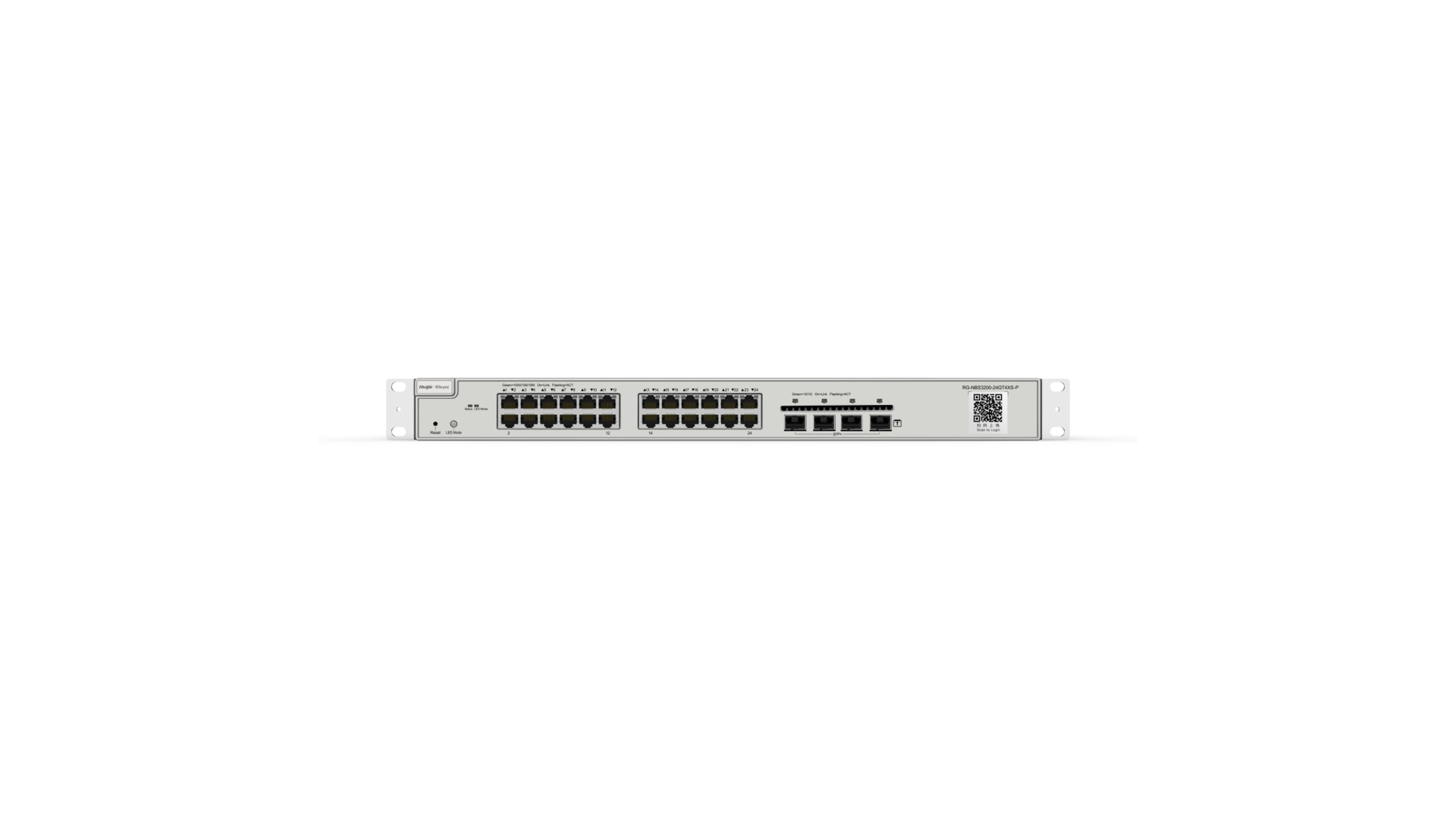Reyee NBS3200-24GT4XS-P - Switch 24 ports PoE Gigabit L2+ managé
