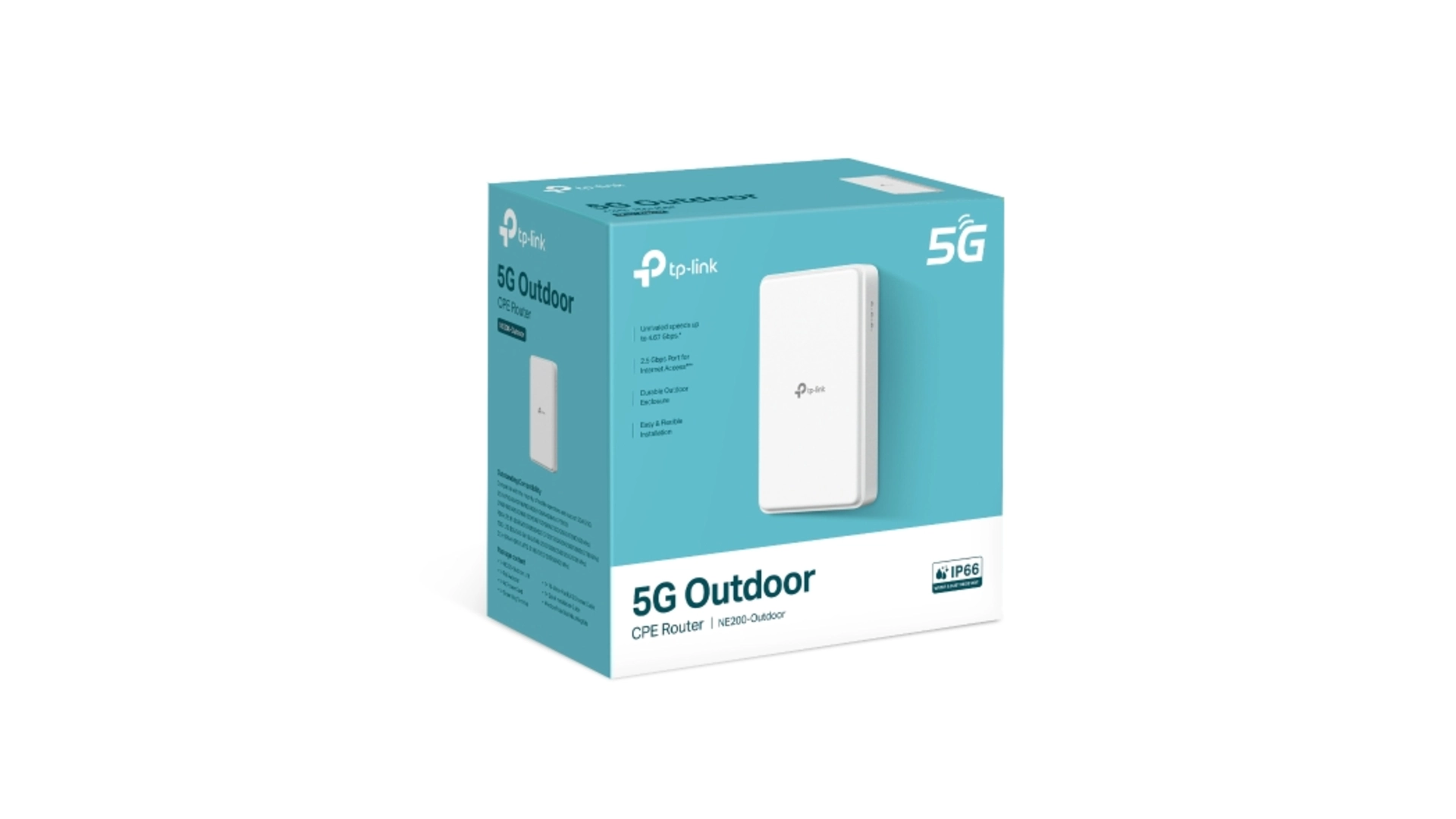 TP-Link NE200-OUTDOOR - Passerelle 5G LTE Cat.19 IP66 murale