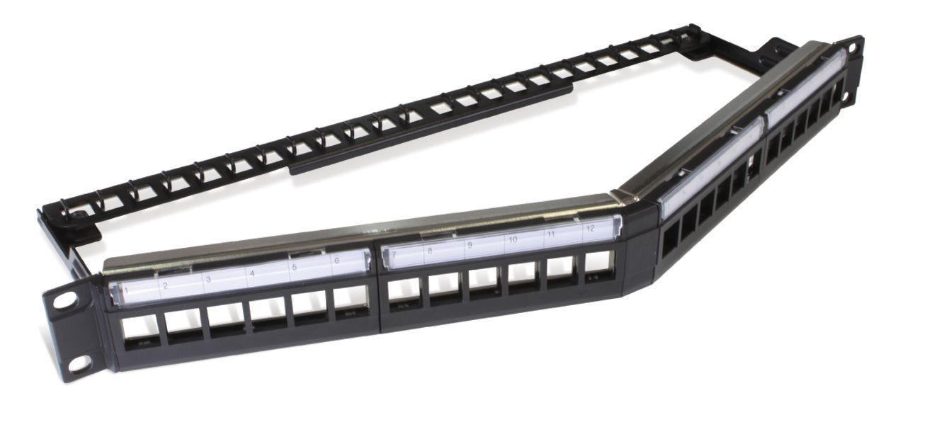 Connectique Réseau NGC Networks PMB2400S8 - Noir avec Guide Câble Blindé