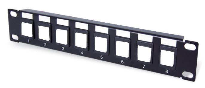 Panneau de brassage 10" noir - NGC Networks - Connectique réseau professionnelle