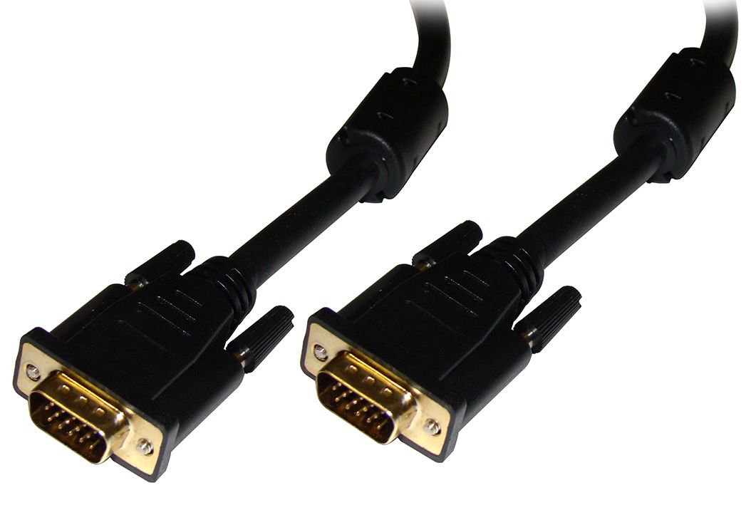 Cordon Vga Hd15 M/m 15m Ferrite+'or