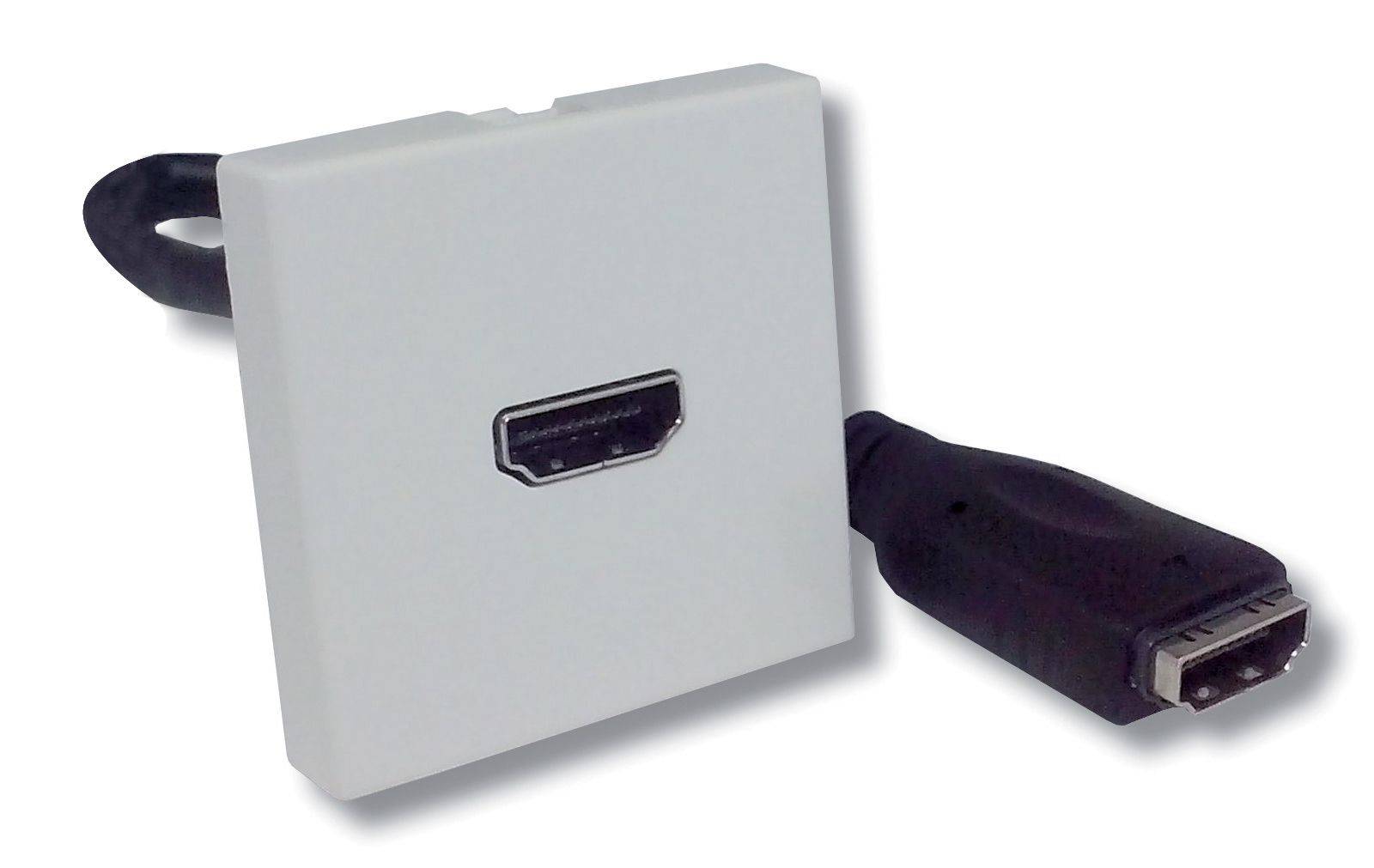 Plastron Hdmi F/f Cordon 20cm