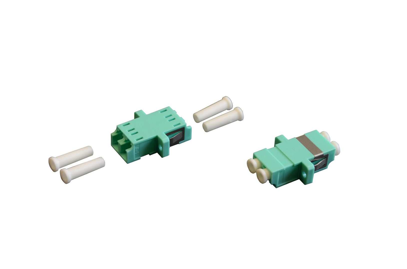 Coupleur Lc/lc Duplex Multimode Om3 Aqua
