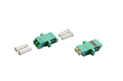 Coupleur Lc/lc Duplex Multimode Om3 Aqua