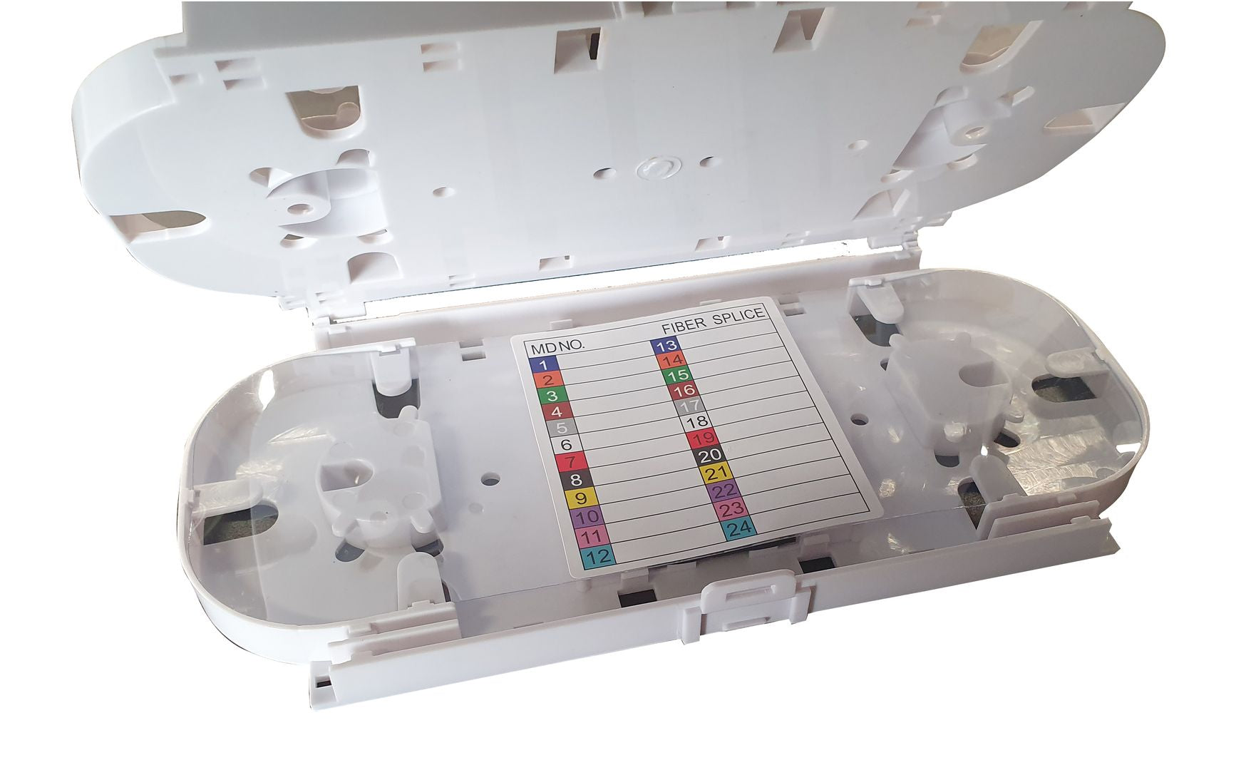 Cassette de Lovage D'epissure 24 Ports