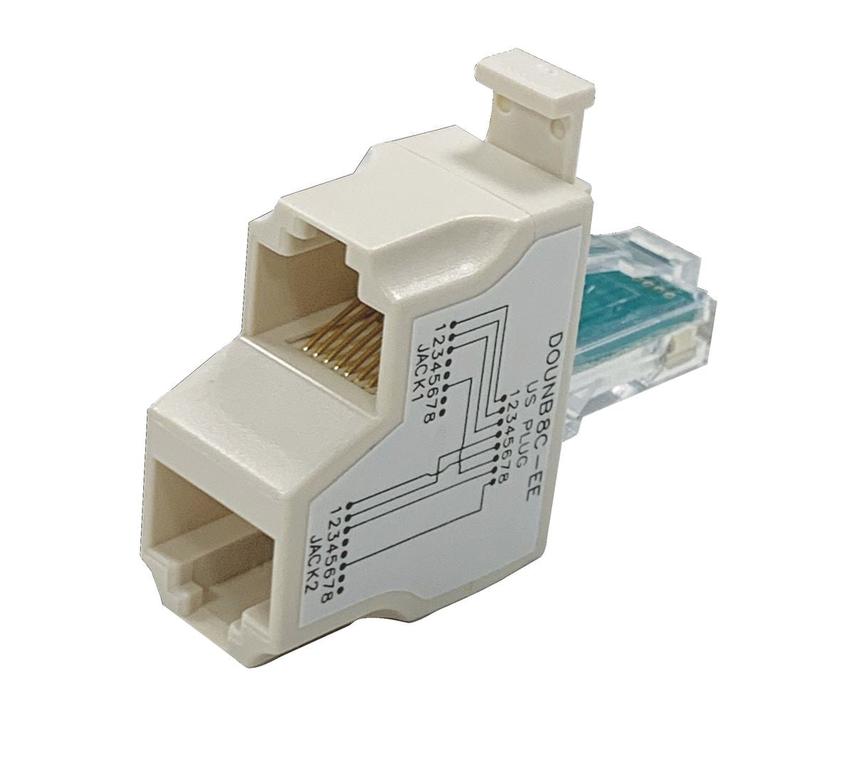 Te Rj45 M/f/f Cat5 Utp Ethernet