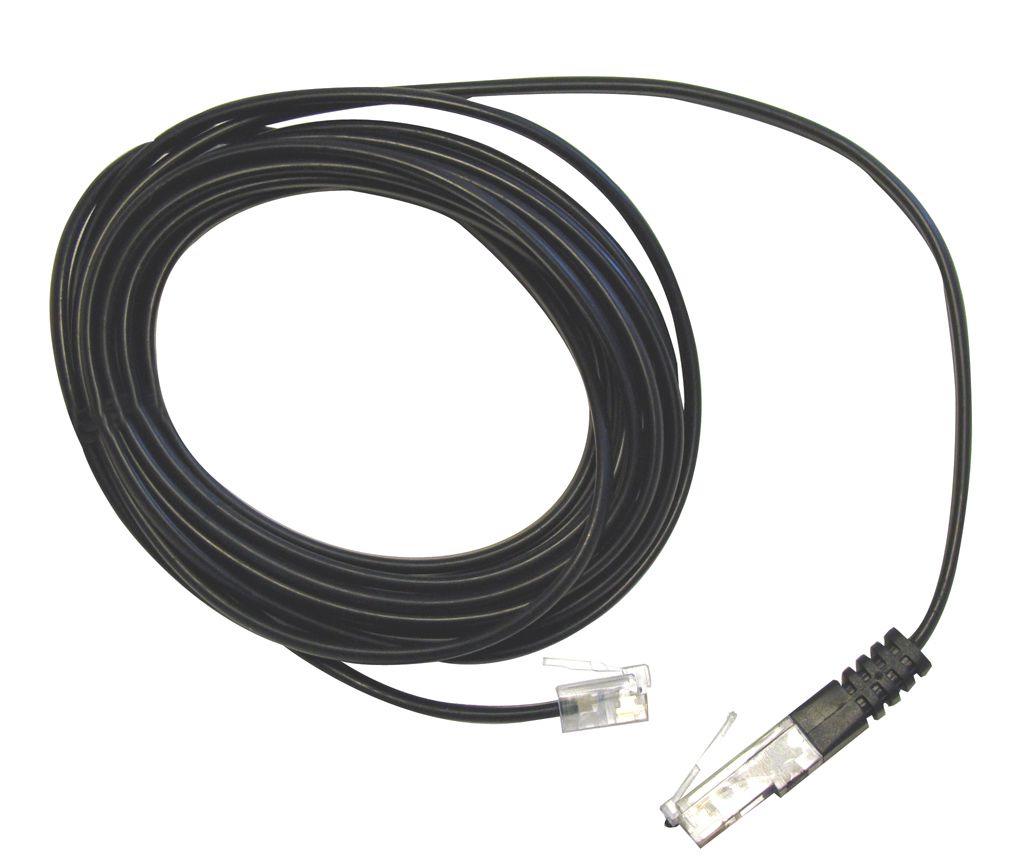 Cordon Tel Rj45/rj11 3m Gris