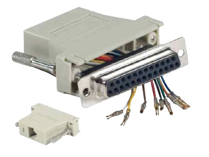 Adaptateur Db25 Femelle Rj45 Femell E