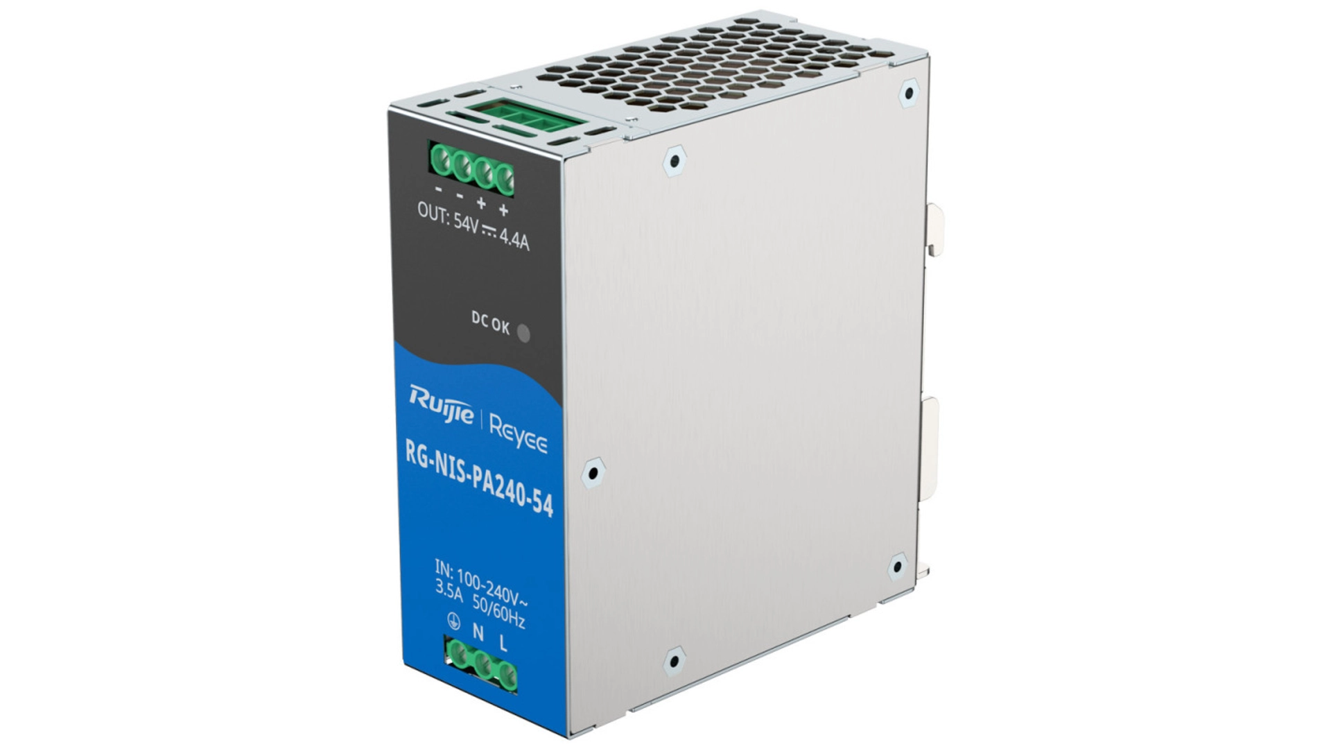 Reyee NIS-PA240-54 - Alimentation rail DIN industrielle 240W DC 54V