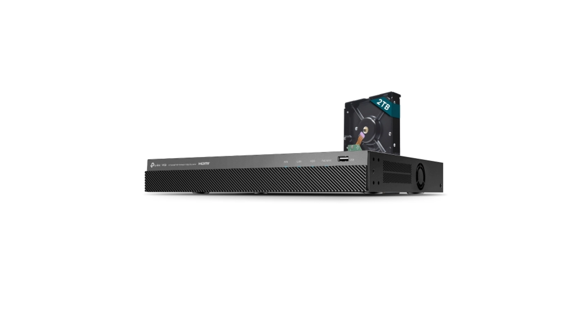 TP-Link NVR2008H-8MP-2TB - NVR 8 voies PoE+ 8MP 2TB Smart Detection