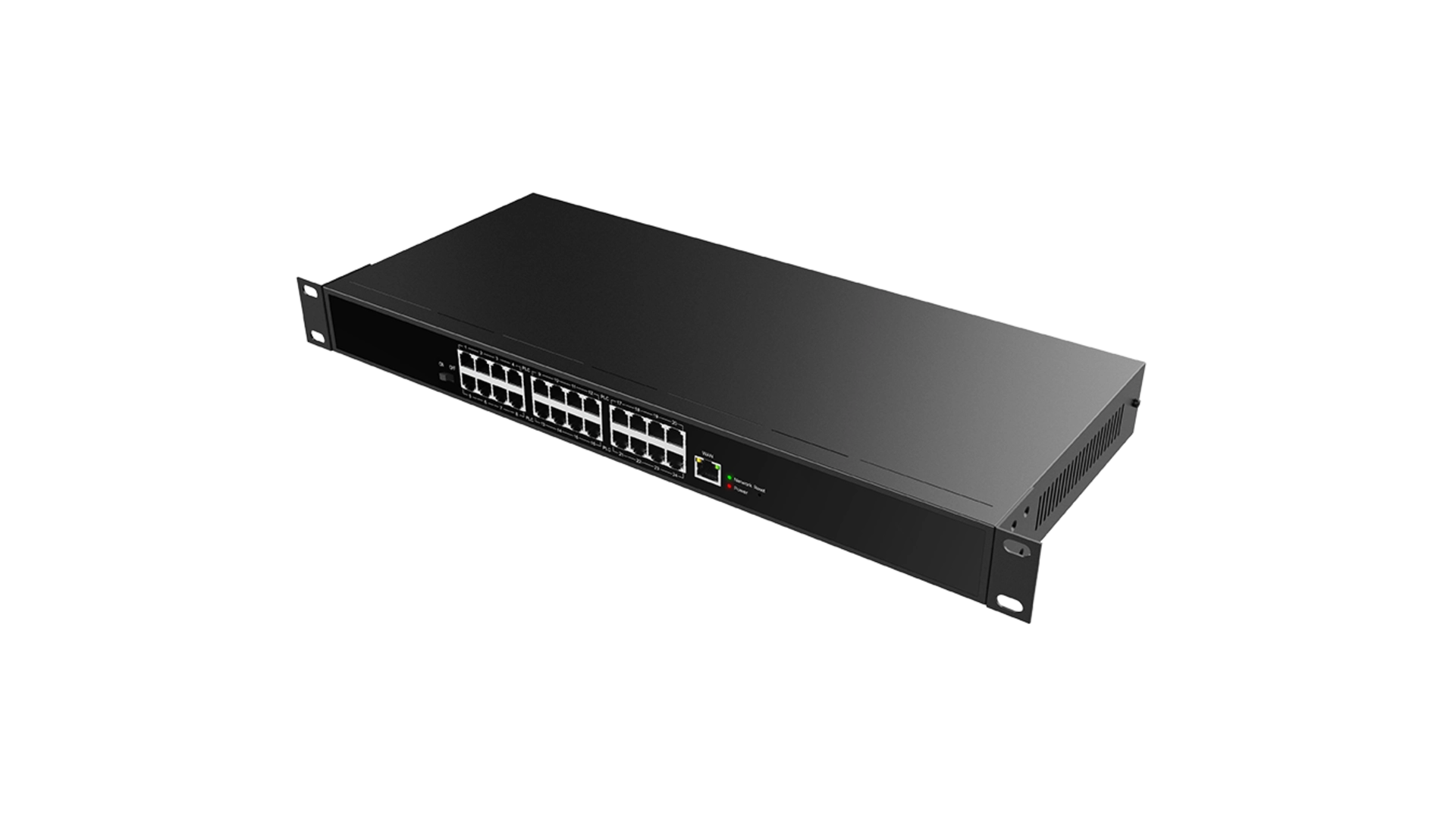 Fanvil PN24 - Convertisseur 24 Ports 2 Fils 300m POE et Réseau