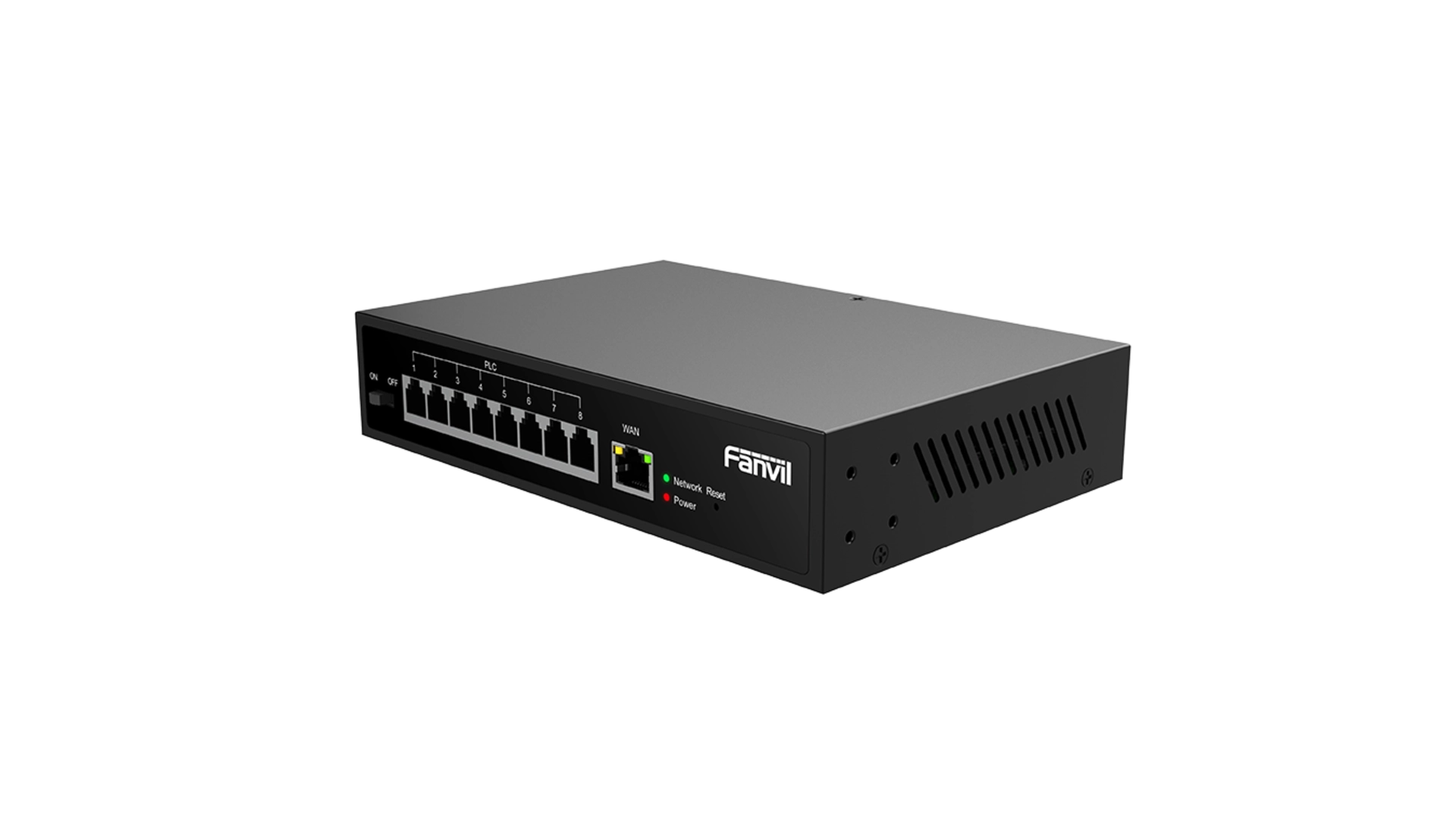 Fanvil PN8 - Convertisseur 8 Ports 2 Fils 300m POE et Réseau