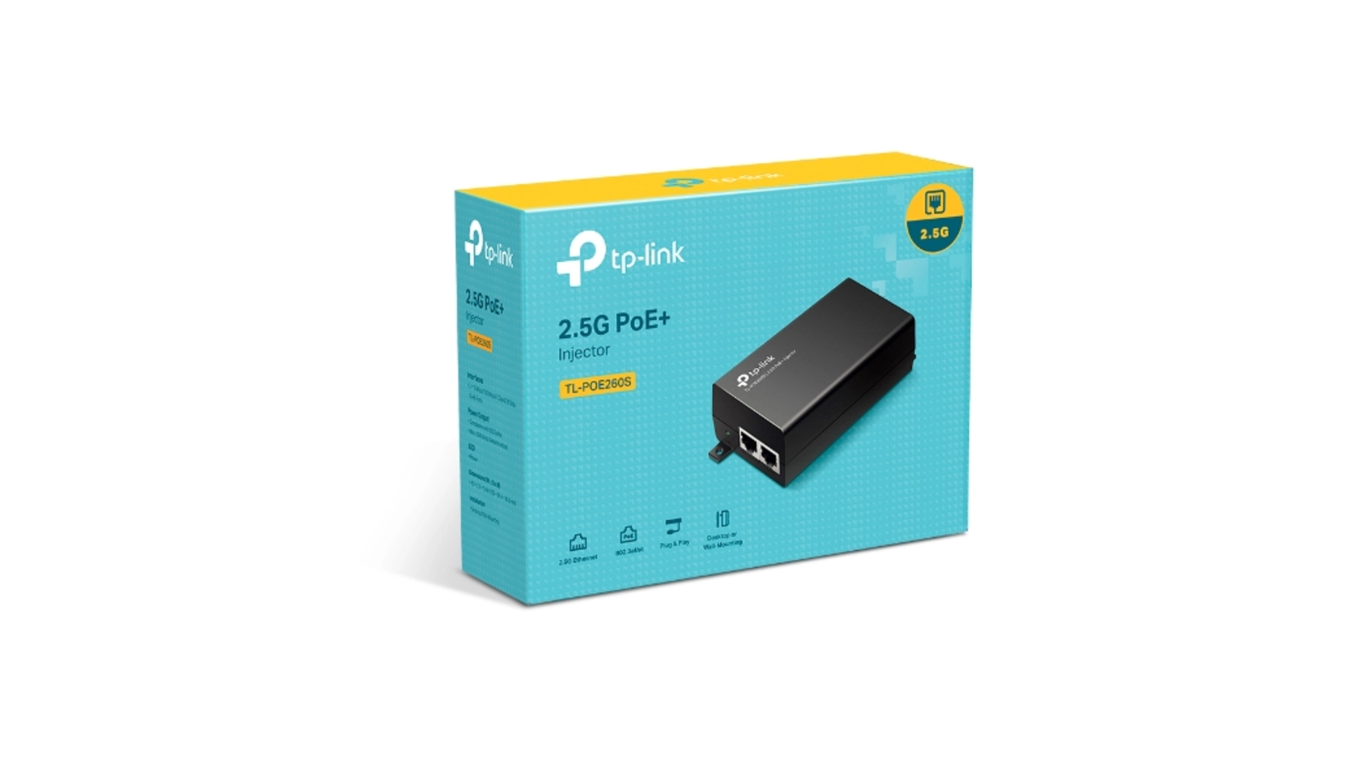 TP-Link POE260S - Injecteur PoE+ 2.5G 802.3at