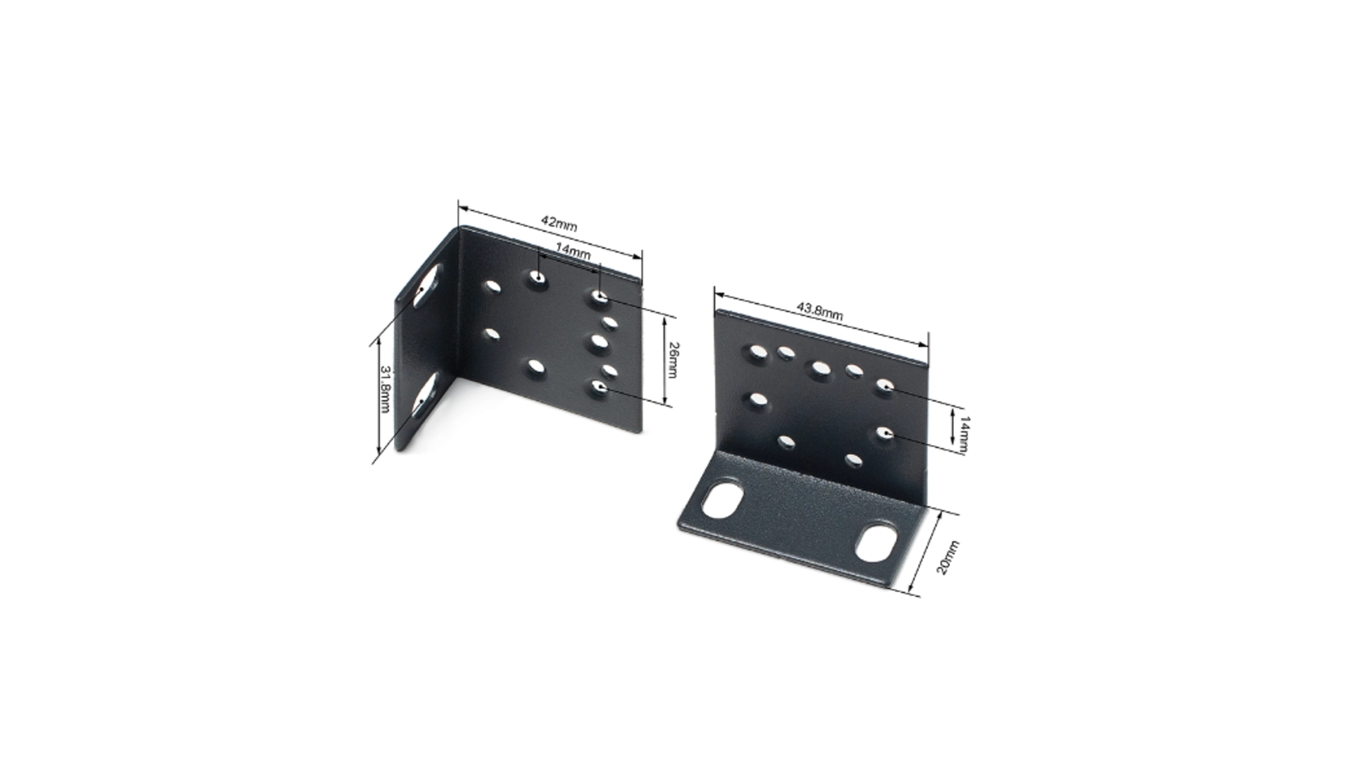 TP-Link RACKMOUNTKIT-19 - Kit de montage Omada 22×43.9×42 mm