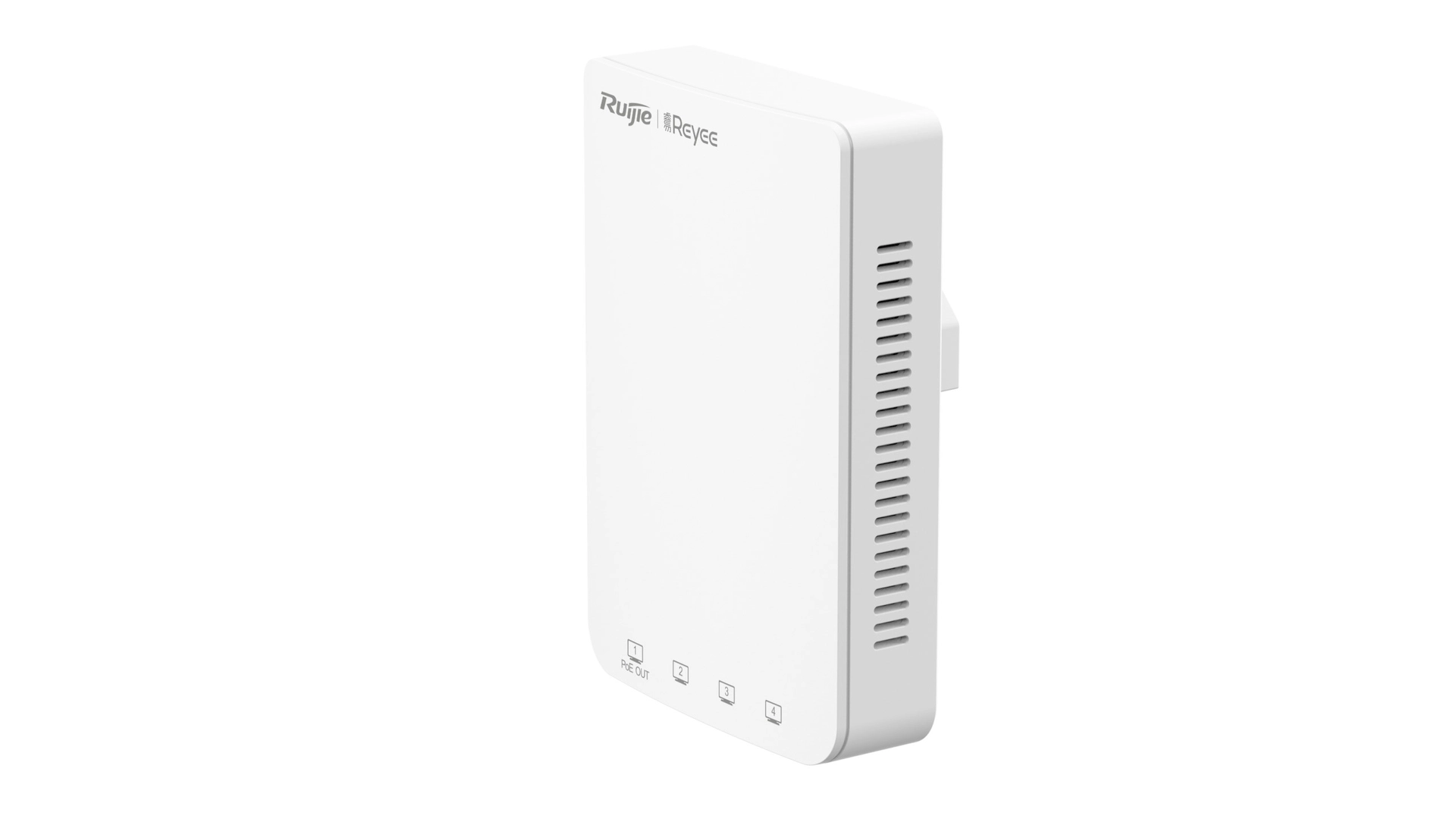 Reyee RAP1200P - Point d'accès WiFi 5 mural 4 ports PoE Gigabit