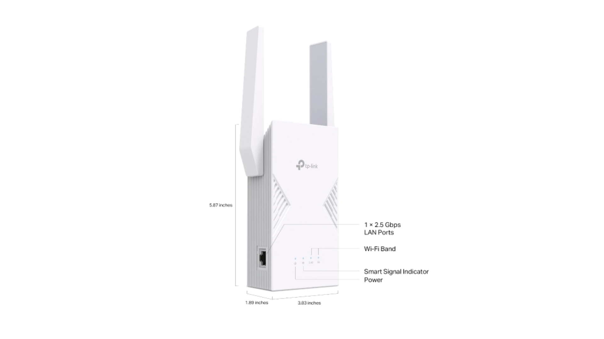 TP-Link RE235BE - Répéteur WiFi 7 BE3600 tri-bande