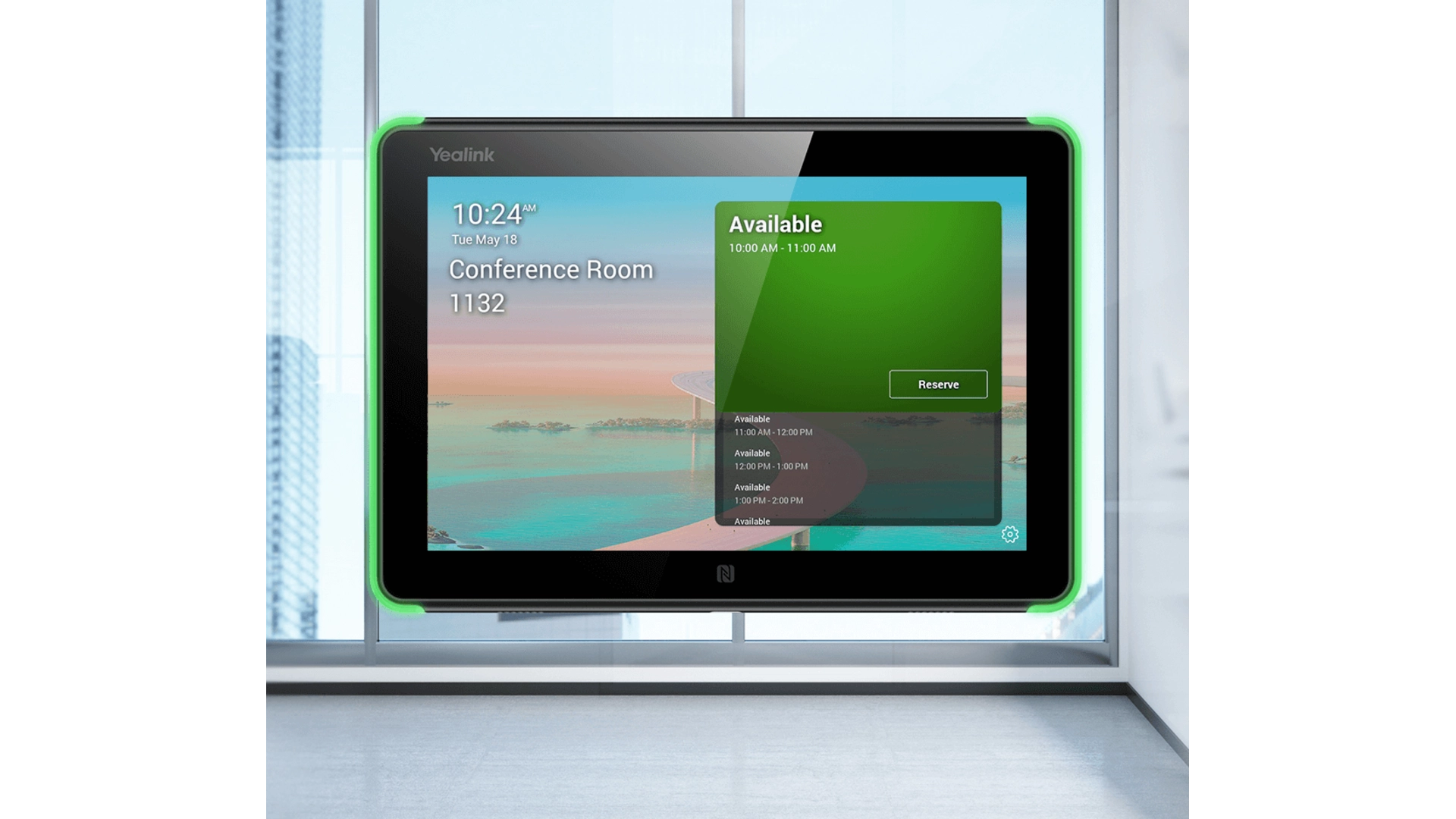 Yealink ROOMPANELE2 - Ecran de planification de salle 8' Android