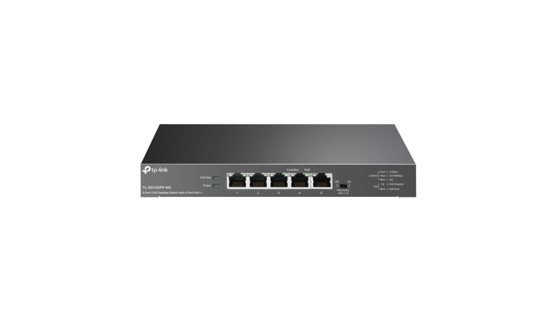 TP-Link SG105PP-M2 - Switch 5 ports 2,5G PoE++ Omada