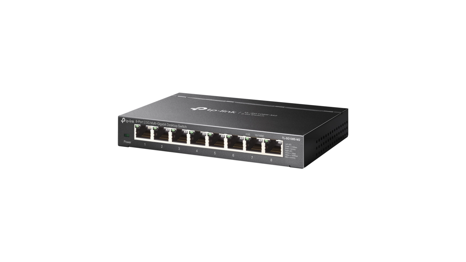 TP-Link SG108S-M2 - Switch 8 ports multi-gigabit 2,5 GB Omada