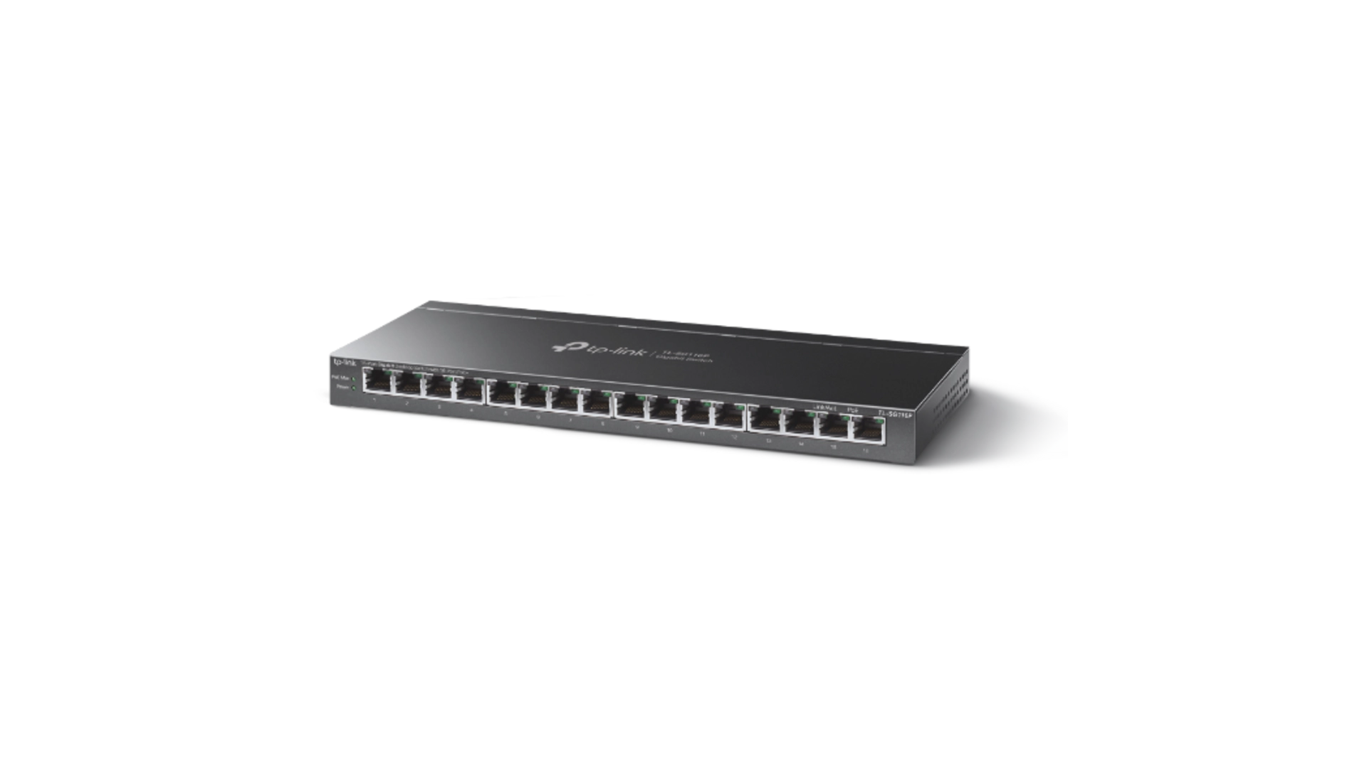 TP-Link SG116P - Switch 16 ports Gigabit PoE+ manageable L2