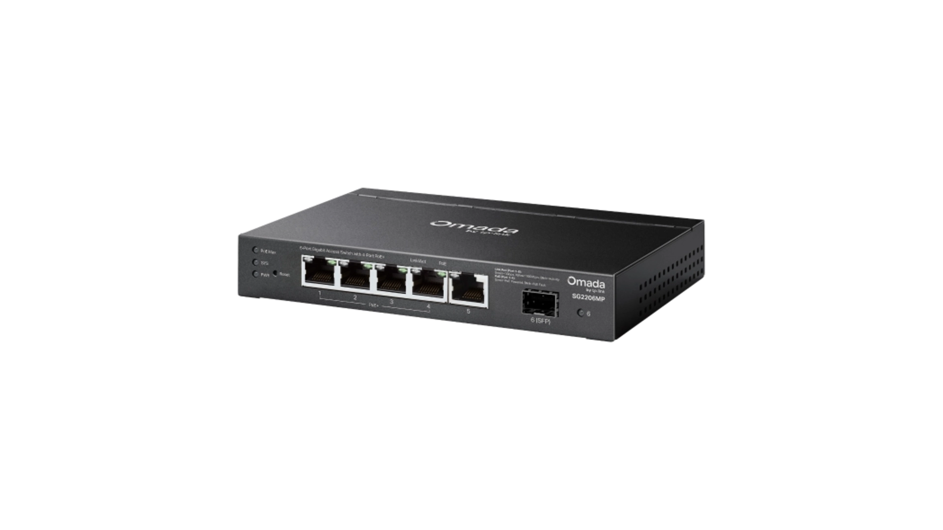 TP-Link SG2206MP - Switch 6 ports Gigabit 4PoE+ Omada
