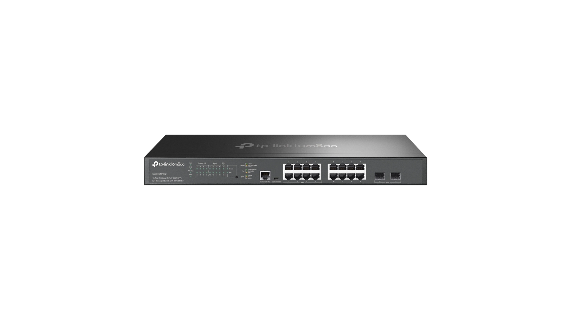 TP-Link SG3218XP-M2 - Switch 16 ports 2,5G PoE+ L2+ Omada