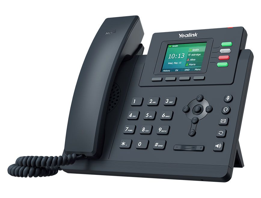 Yealink SIP-T33G - Poste IP SIP POE ecran couleur 2,4', 6 touches de fonction prise casque rj9