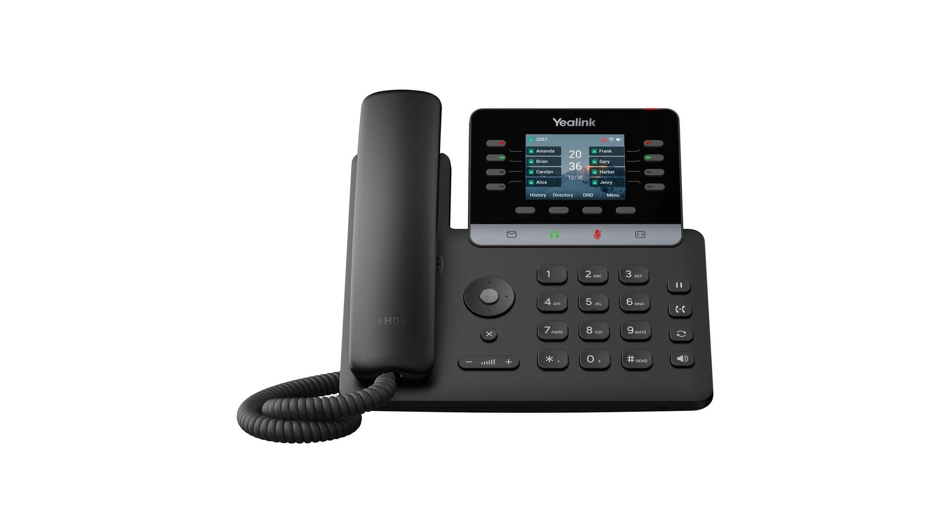 Yealink SIP-T73U - Poste filaire SIP ecran couleur 2,4, 12 comptes sip 2 usb wifi et bluetooth