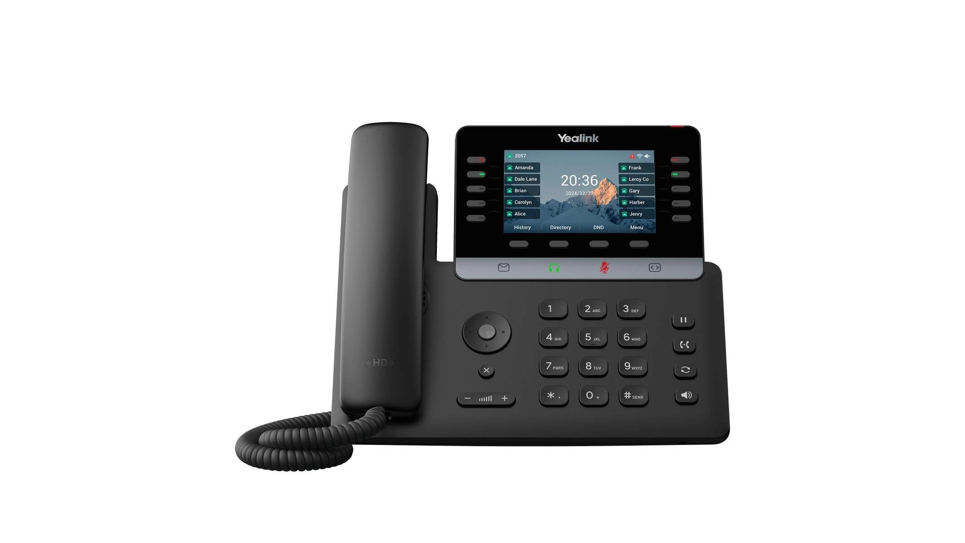 Yealink SIP-T74U - Poste filaire SIP ecran couleur 2,8, 16 comptes sip 2 usb wifi/bluetooth 2 gigabit