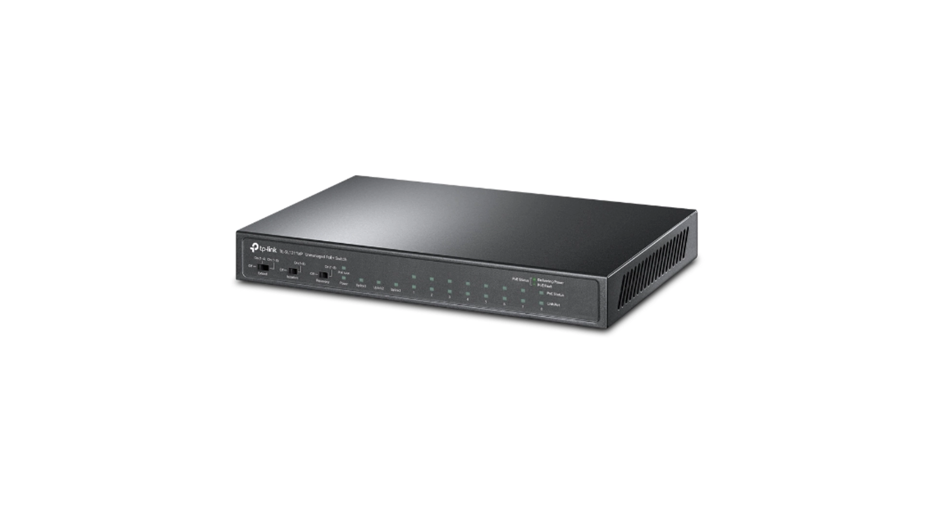 TP-Link SL1311MP - Switch 8 ports 10/100 PoE+ 124W + 2 Gigabit
