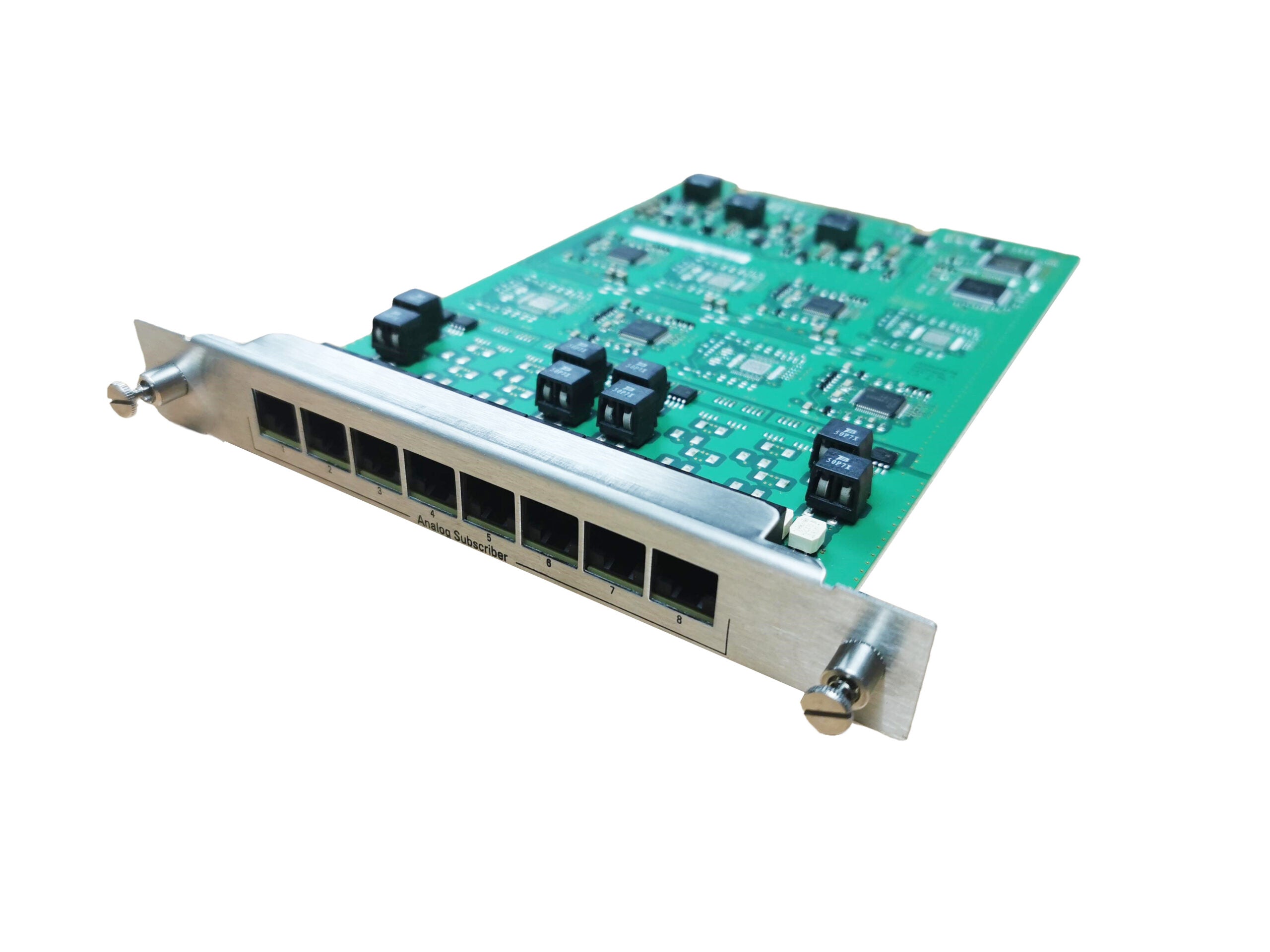 Unify SLAV8R - Carte 8 interfaces analogiques A/B pour OpenScape X3R/X5R Éco-recyclé - L30251-U600-A908 - L30251-U600-A908-eco
