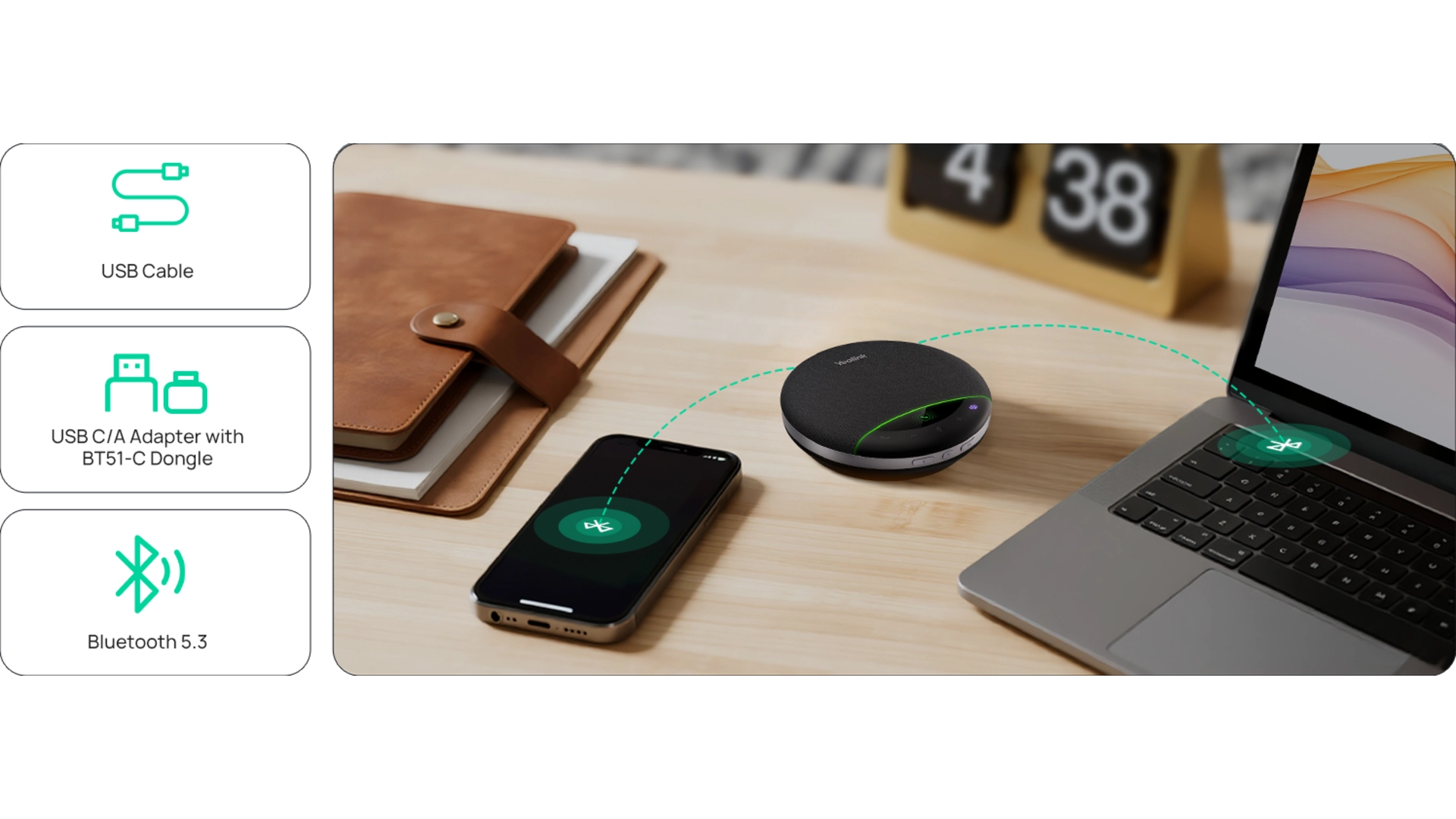 Yealink SP96 - Haut parleur usb/bluetooth