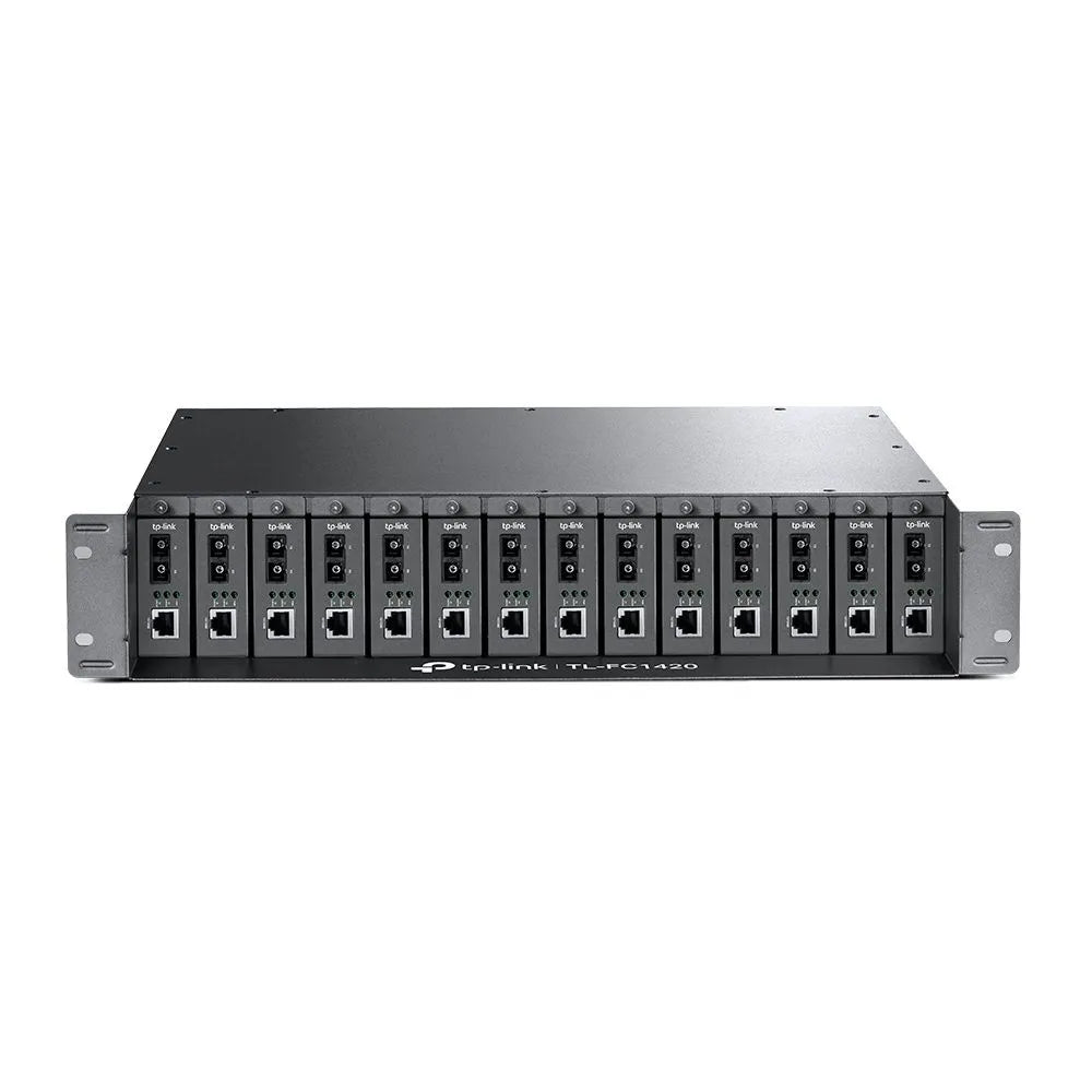 TP-Link FC1420 - Châssis rackable 14 emplacements convertisseurs fibre
