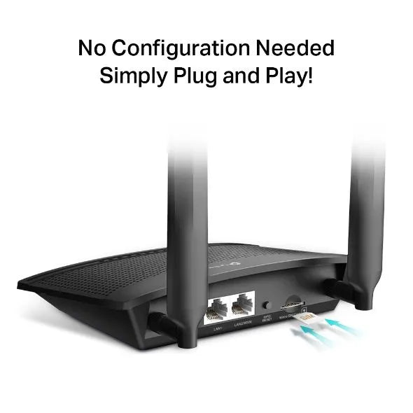 TP-Link MR100 - Routeur 4G LTE WiFi N 300 Mbps