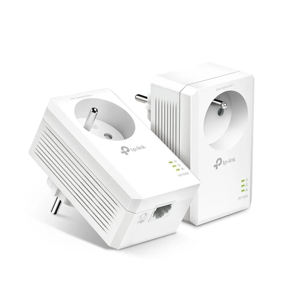 TP-Link PA7017P-KIT - Kit CPL AV1000 Gigabit avec prise