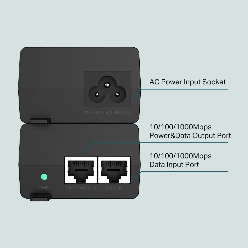TP-Link POE160S - Injecteur PoE+ 802.3at 1 port