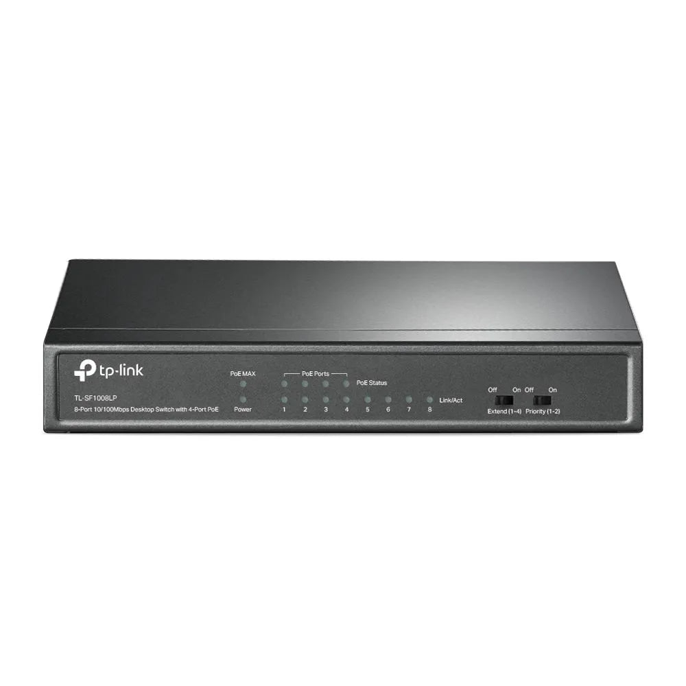 TP-Link SF1008LP - Switch 8 ports 100Mbps avec 4 PoE 41W