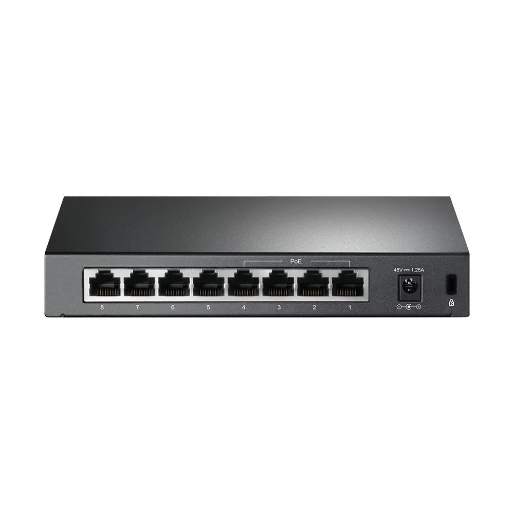 TP-Link SF1008P - Switch Bureau 8 Ports 100 Mbps PoE 66W