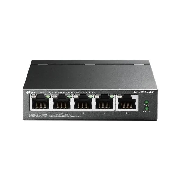 TP-Link SG1005LP - Switch bureau 5 ports Gigabit PoE+