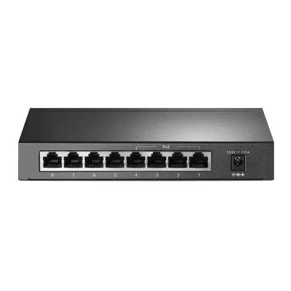 TP-Link SG1008P - Switch 8 ports Gigabit PoE+ bureau