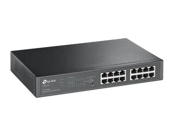 TP-Link SG1016PE - Switch 16 ports Gigabit PoE+ manageable L2