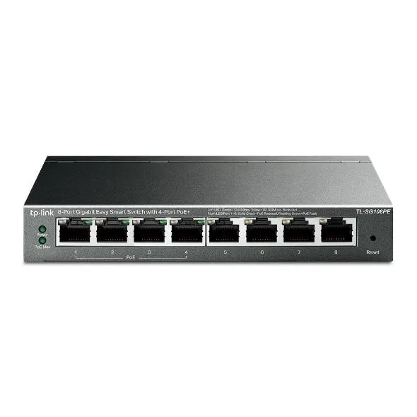 TP-Link SG108PE - Switch 8 ports Gigabit PoE+