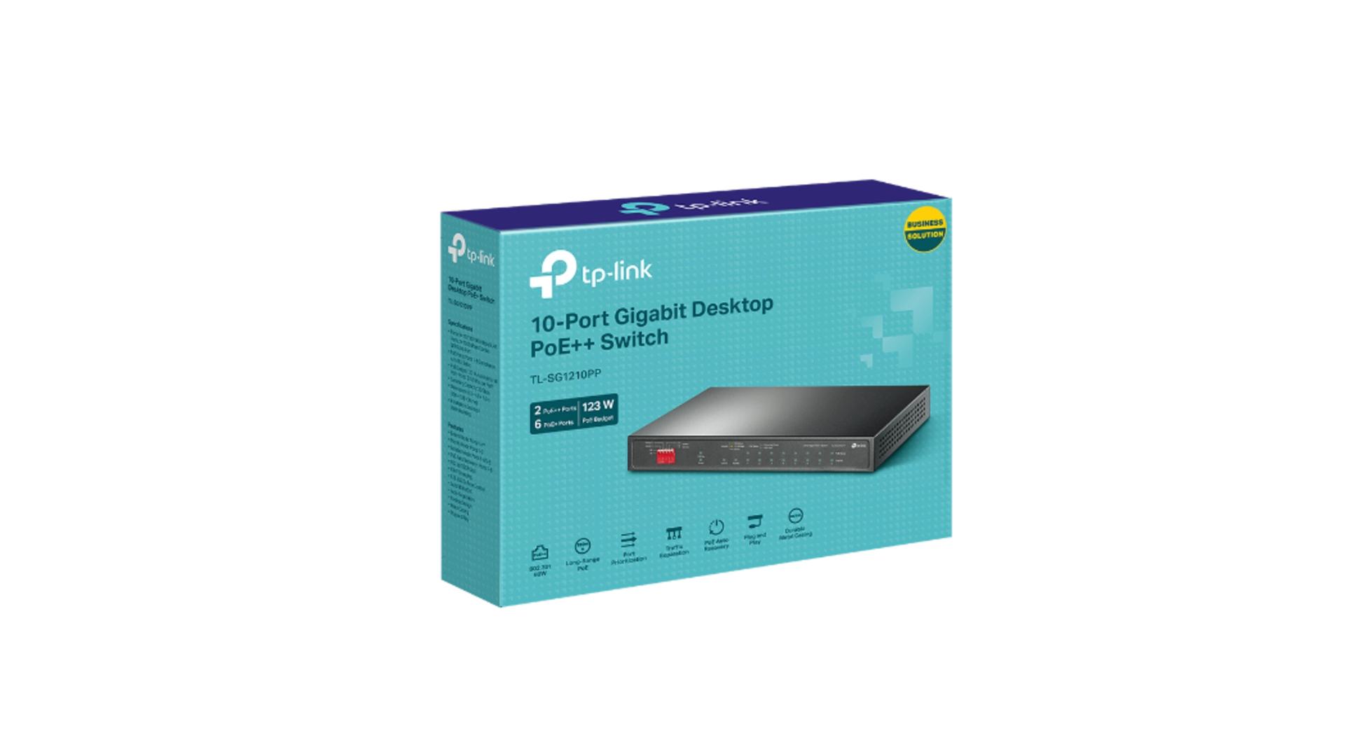 TP-Link SG1210PP - Switch 10 ports Gigabit PoE+/PoE++